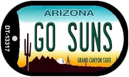 Go Suns Novelty Metal Dog Tag Necklace DT-13317