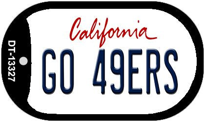 Go 49ers Novelty Metal Dog Tag Necklace DT-13327