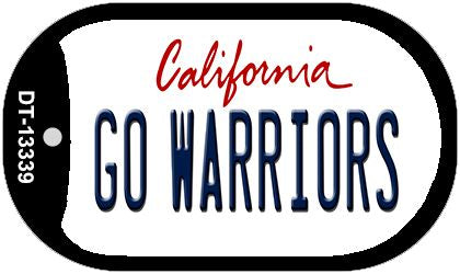 Go Warriors Novelty Metal Dog Tag Necklace DT-13339