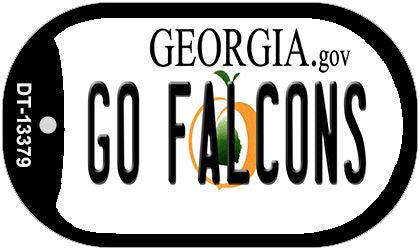 Go Falcons Novelty Metal Dog Tag Necklace DT-13379