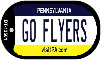 Go Flyers Novelty Metal Dog Tag Necklace DT-13501