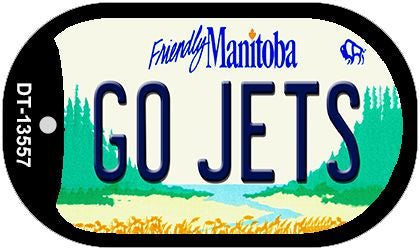 Go Jets Novelty Metal Dog Tag Necklace DT-13557