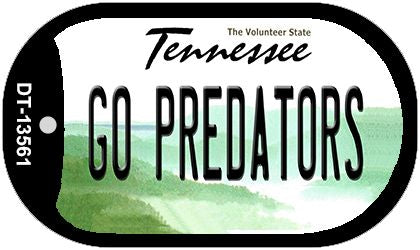 Go Predators Novelty Metal Dog Tag Necklace DT-13561