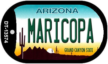 Maricopa Arizona Novelty Metal Dog Tag Necklace DT-13574