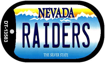 Raiders Nevada Novelty Metal Dog Tag Necklace DT-13583
