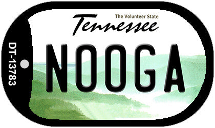 Nooga Tennessee Novelty Metal Dog Tag Necklace DT-13783