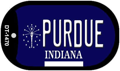 Indiana Purdue Novelty Metal Dog Tag Necklace DT-1470