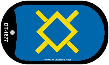 Northern Cheyenne Tribe Novelty Metal Dog Tag Necklace DT-1877