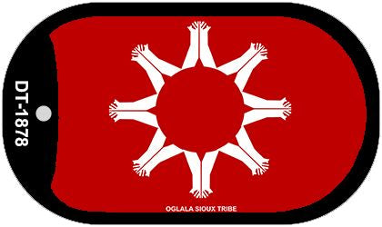 Oglala Sioux Tribe Novelty Metal Dog Tag Necklace DT-1878