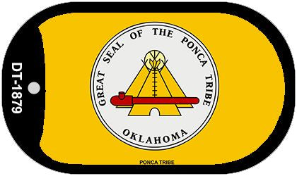 Ponca Tribe Novelty Metal Dog Tag Necklace DT-1879