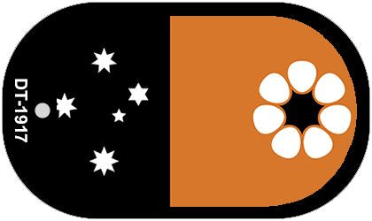 Northern Territory Flag Metal Novelty Dog Tag Necklace DT-1917