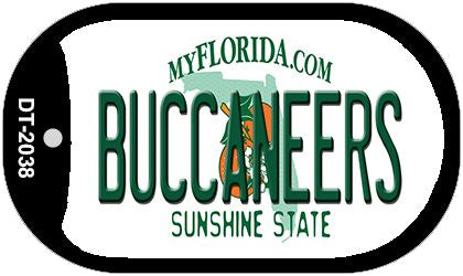 Buccaneers Florida Novelty Metal Dog Tag Necklace DT-2038