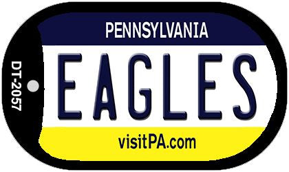 Eagles Pennsylvania Novelty Metal Dog Tag Necklace DT-2057