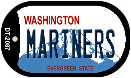 Mariners Washington Novelty Metal Dog Tag Necklace DT-2087