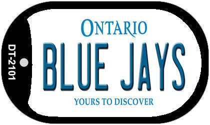 Blue Jays Ontario Novelty Metal Dog Tag Necklace DT-2101