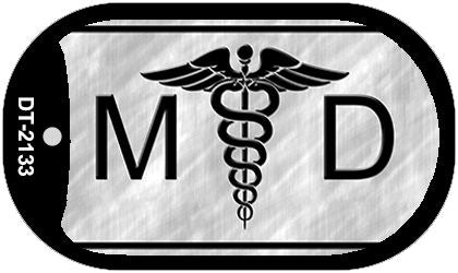 MD Logo Novelty Dog Tag Necklace DT-2133