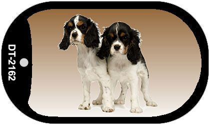 Cavalier King Charles Spaniel Novelty Metal Dog Tag Necklace DT-2162