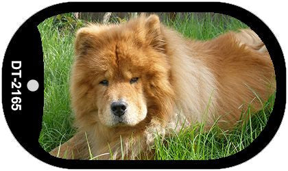 Chow Chow Novelty Metal Dog Tag Necklace DT-2165