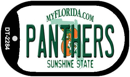 Panthers Florida Novelty Metal Dog Tag Necklace DT-2284