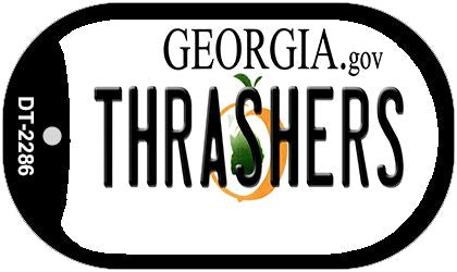 Thrashers Georgia Novelty Metal Dog Tag Necklace DT-2286