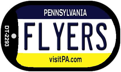 Flyers Pennsylvania Novelty Metal Dog Tag Necklace DT-2293