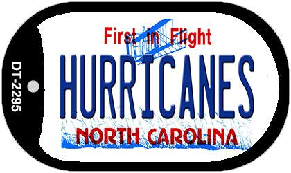Hurricanes North Carolina Novelty Metal Dog Tag Necklace DT-2295