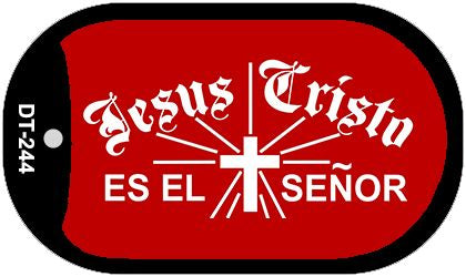 Jesus Cristo Metal Novelty Dog Tag Necklace DT-244