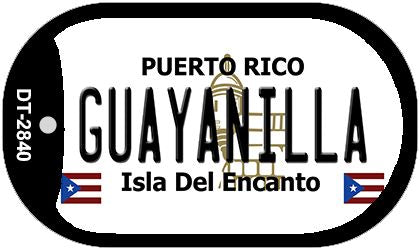 Guayanilla Puerto Rico Metal Novelty Dog Tag Necklace DT-2840
