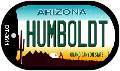 Humboldt Arizona Novelty Metal Dog Tag Necklace DT-3611