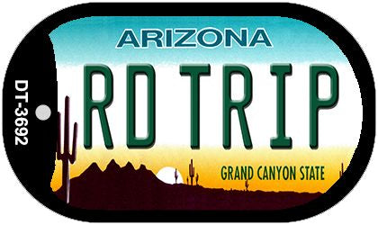 RD Trip Arizona Novelty Metal Dog Tag Necklace DT-3692