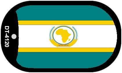 Organization African Unity Flag Metal Novelty Dog Tag Necklace DT-4120