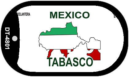 Tabasco Mexico Blank Novelty Metal Dog Tag Necklace DT-4801