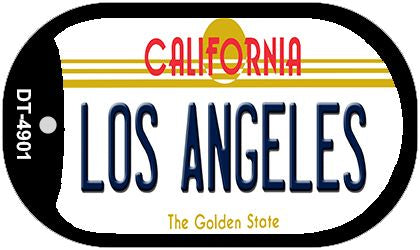 Los Angeles California Novelty Metal Dog Tag Necklace DT-4901