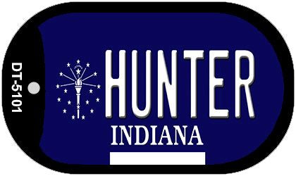 Indiana Hunter Novelty Metal Dog Tag Necklace DT-5101