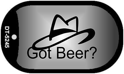 Got Beer Novelty Metal Dog Tag Necklace DT-5245