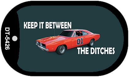 Keep It Between Dog Tag Kit Novelty Necklace DT-5426