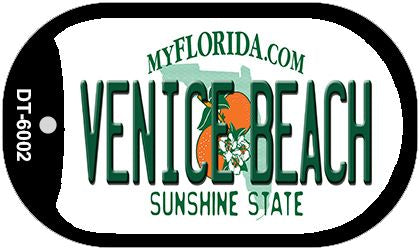 Venice Beach Florida Novelty Metal Dog Tag Necklace DT-6002