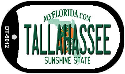 Tallahassee Florida Novelty Metal Dog Tag Necklace DT-6012