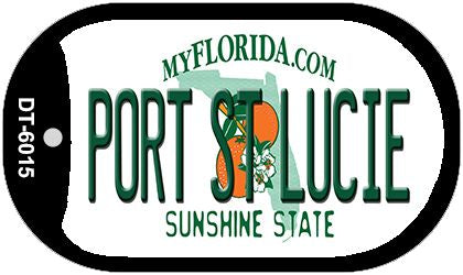 Port St Lucie Florida Novelty Metal Dog Tag Necklace DT-6015