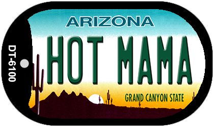 Hot Mama Arizona Novelty Metal Dog Tag Necklace DT-6100