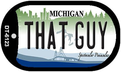 That Guy Michigan Novelty Metal Dog Tag Necklace DT-6123