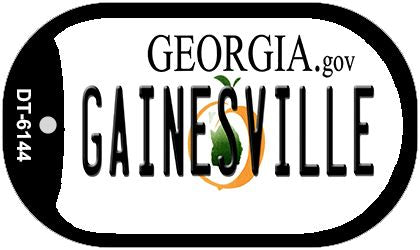 Gainesville Georgia Novelty Metal Dog Tag Necklace DT-6144