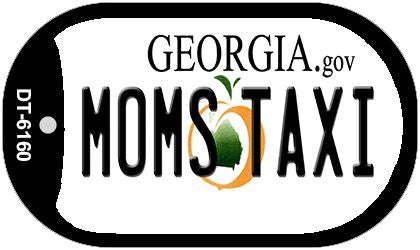 Moms Taxi Georgia Novelty Metal Dog Tag Necklace DT-6160