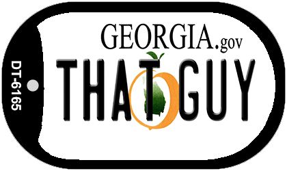 That Guy Georgia Novelty Metal Dog Tag Necklace DT-6165