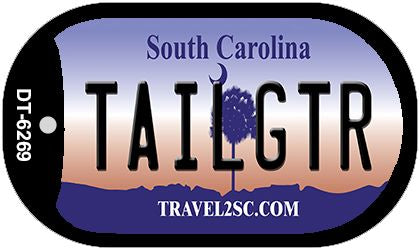 Tailgtr South Carolina Novelty Metal Dog Tag Necklace DT-6269