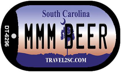 MMM Beer South Carolina Novelty Metal Dog Tag Necklace DT-6296