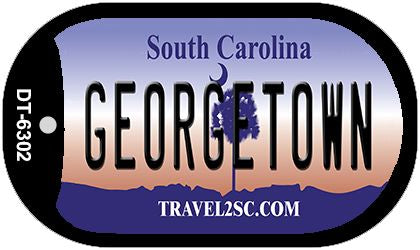 Georgetown South Carolina Novelty Metal Dog Tag Necklace DT-6302