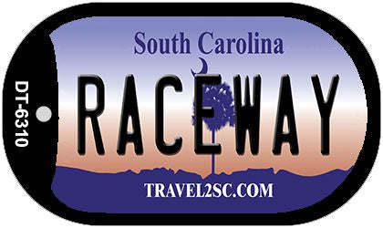 Raceway South Carolina Novelty Metal Dog Tag Necklace DT-6310