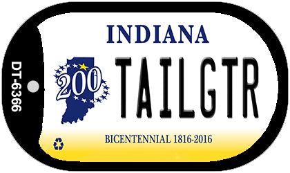 Indiana Tailgtr Novelty Metal Dog Tag Necklace DT-6366