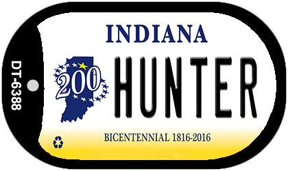 Indiana Hunter Novelty Metal Dog Tag Necklace DT-6388